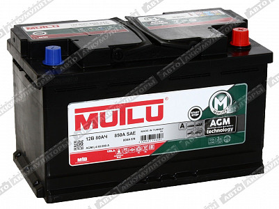 Автомобильный аккумулятор AGM 80.0 - фото