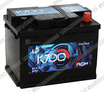 Автомобильный аккумулятор AGM 60.0 - фото