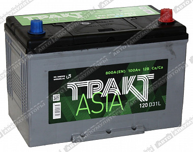 Автомобильный аккумулятор ASIA 6СТ-100.0 VL (D31FL) - фото