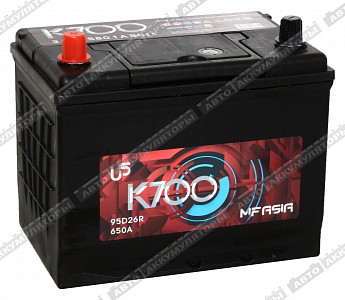 Автомобильный аккумулятор MF Asia 95D26R - фото