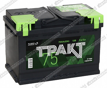 Автомобильный аккумулятор 6СТ-75.0 VL - фото