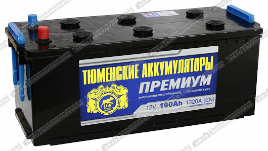 Грузовой аккумулятор 6СТ-190.4 LA Premium - фото Грузовой аккумулятор 6СТ-190.4 LA Premium - фото