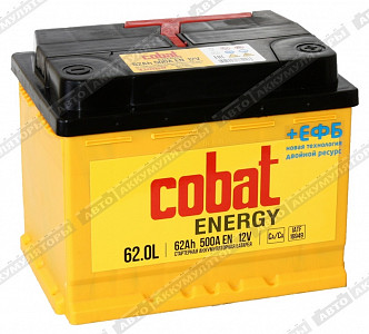 Автомобильный аккумулятор Energy 6СТ-62.0 L - фото