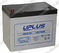 Аккумулятор UPLUS US 12-75 для электромотора лодки