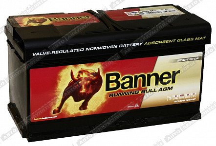 Автомобильный аккумулятор Running Bull AGM 592 01 - фото Автомобильный аккумулятор Running Bull AGM 592 01 - фото