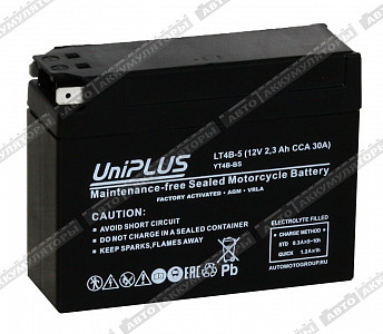 Мотоаккумулятор SuperStart LT4B-5 (CT 12025, YT4B-BS) - фото Мотоаккумулятор SuperStart LT4B-5 (CT 12025, YT4B-BS) - фото