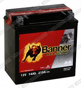 Мотоаккумулятор Bike Bull YTX16-BS (51422) - фото Мотоаккумулятор Bike Bull YTX16-BS (51422) - фото