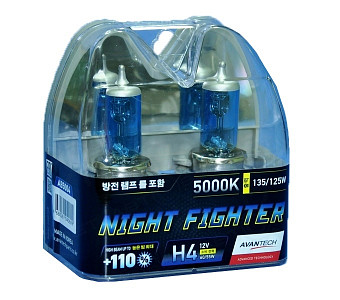Автолапма H4 NIGHT FIGHTER 12V-60/55W - фото 
