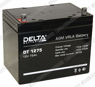 Тяговый аккумулятор DT 1275 - фото Тяговый аккумулятор DT 1275 - фото